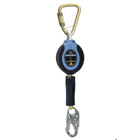 Falltech 11Ft ARC FLASH WEB SRD STEEL CARABINER 82911SC1